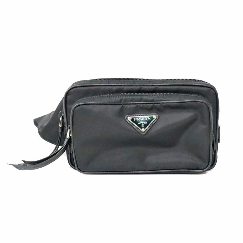 PRADA Body Bum Crossbody Belt Bag Nero Black - Picture 1 of 6